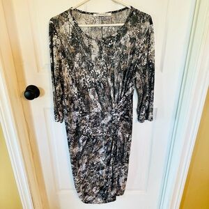 👗🩶BIANCA NYGARD Wrap Style Dress🩶👗